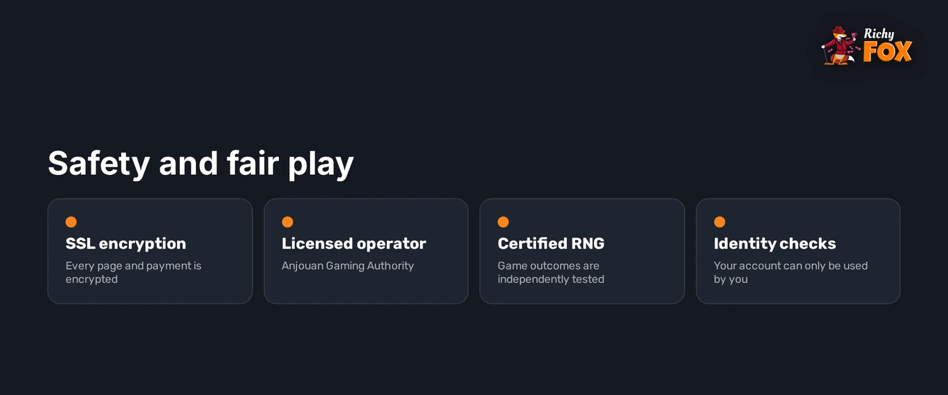 Confirm security certifications here.
