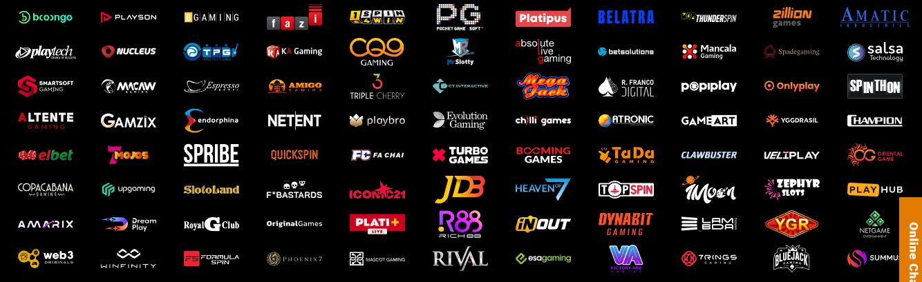 Choose from over 50 trusted game providers at Richy Fox